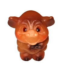 Vintage DAM Norfin Troll Doll Animal Pig Norfin's Ark 2 1/2 inches