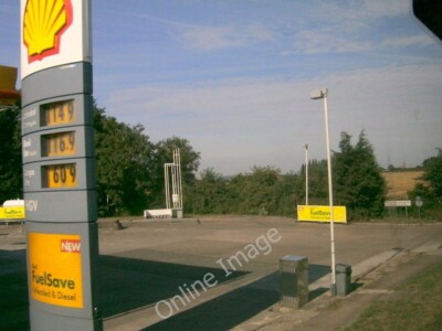 Foto 6x4 Wieviel! Melton\/SE9726 Der Kraftstoffpreis in der Shell Garage c2010