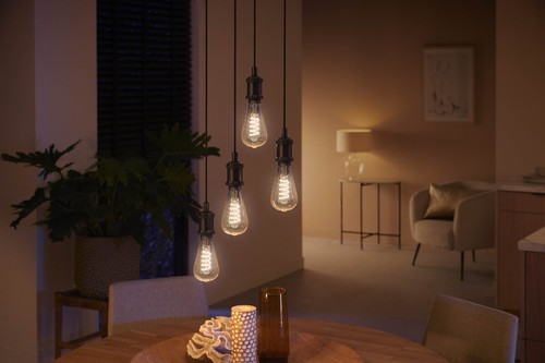 Philips Hue E27 Smarte LED Ambiente Leuchtmittel Kolben Warmweiß 300lm Bluetooth - Bild 8 von 8
