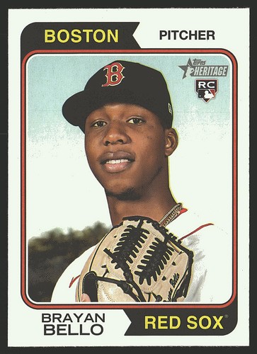 2023 Topps Heritage #89 Brayan Bello | Baseball Card