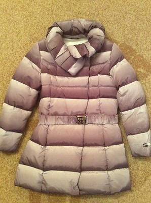 NWT GEOX Girls dressy winter coat. Down/feather. Italy. Size 10 youth