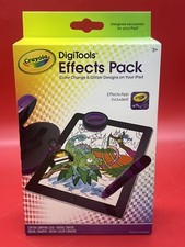 Crayola DigiTools Glitter Color Change Effects Creativity Pack for 4 iPad CIB