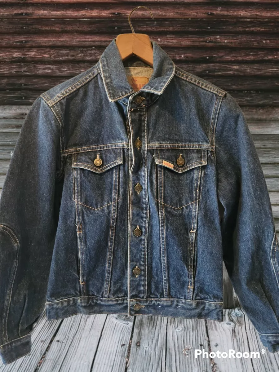 Vintage Lawman Women s Denim Jacket Size XSmall With Metal Buttons