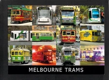 A7467 Australia V Melbourne Trams postcard