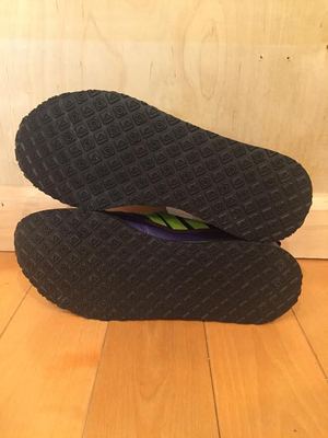 ADIDAS CITI TRAIN TRAINING GYM BLACK PURPLE GIRLS KIDS GS SZ