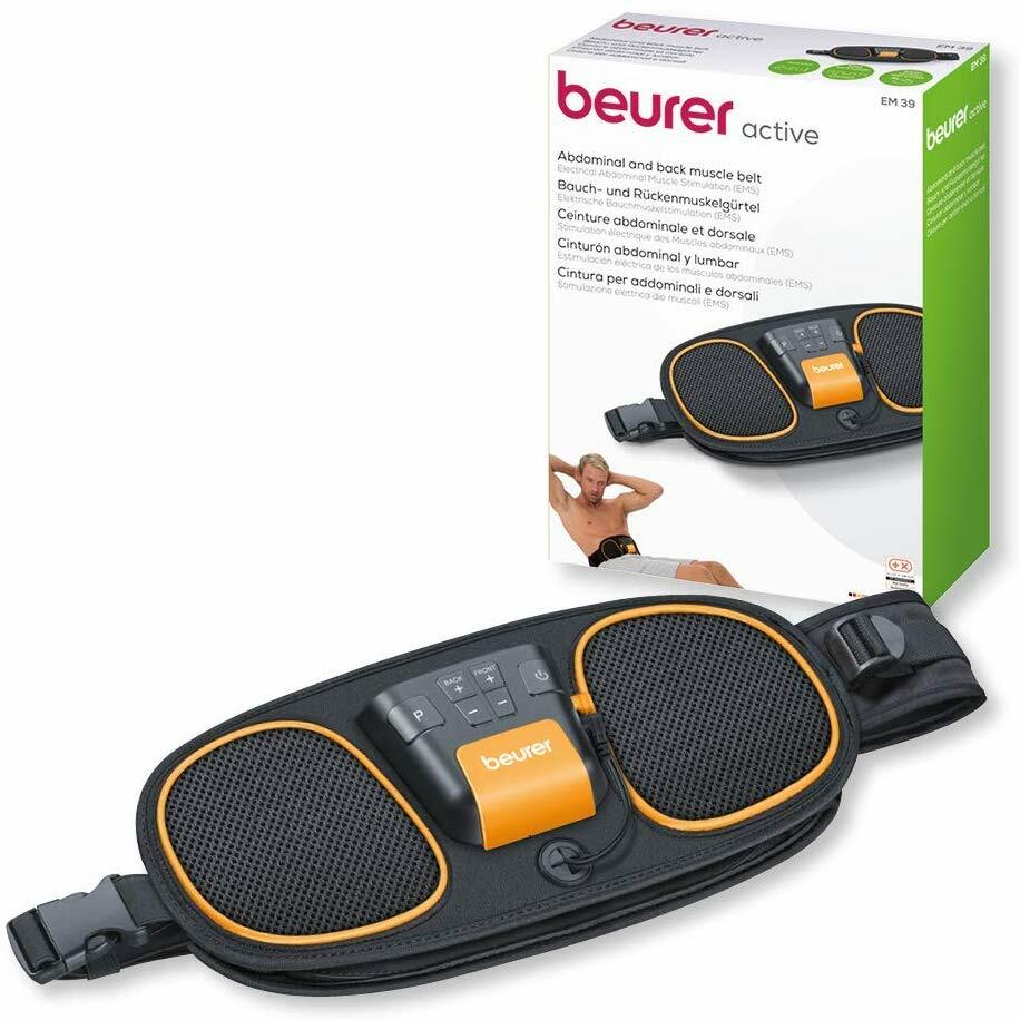 Beurer EM 39 2-в-1 Bauch - Rckenmuskeltrainer EMS-Grtel Training Bauchmuskeln 21790₽