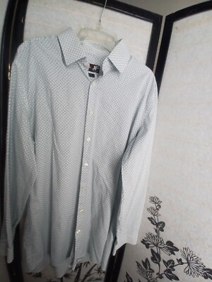 JF JFerrar Longsleeve Dress Shirt Mens Size L 16-16 1/2(32 