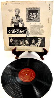 Cole Porter's Can-Can 1954 Capitol S-462 Vinyl LP | eBay