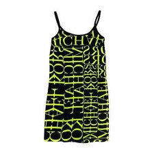 MICHAEL Michael Kors Newsprint Logo Slip Dress Size XXS