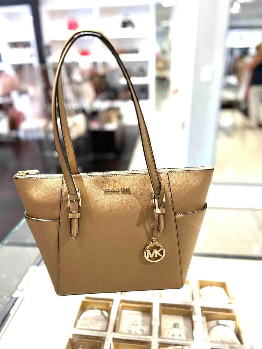 Michael kors camel purse sales
