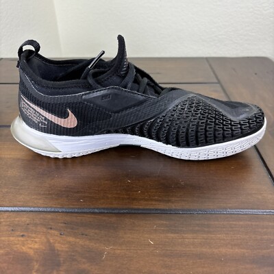 Nike React Vapor NXT HC Black Bronze Gold Tennis Shoe Women's 8