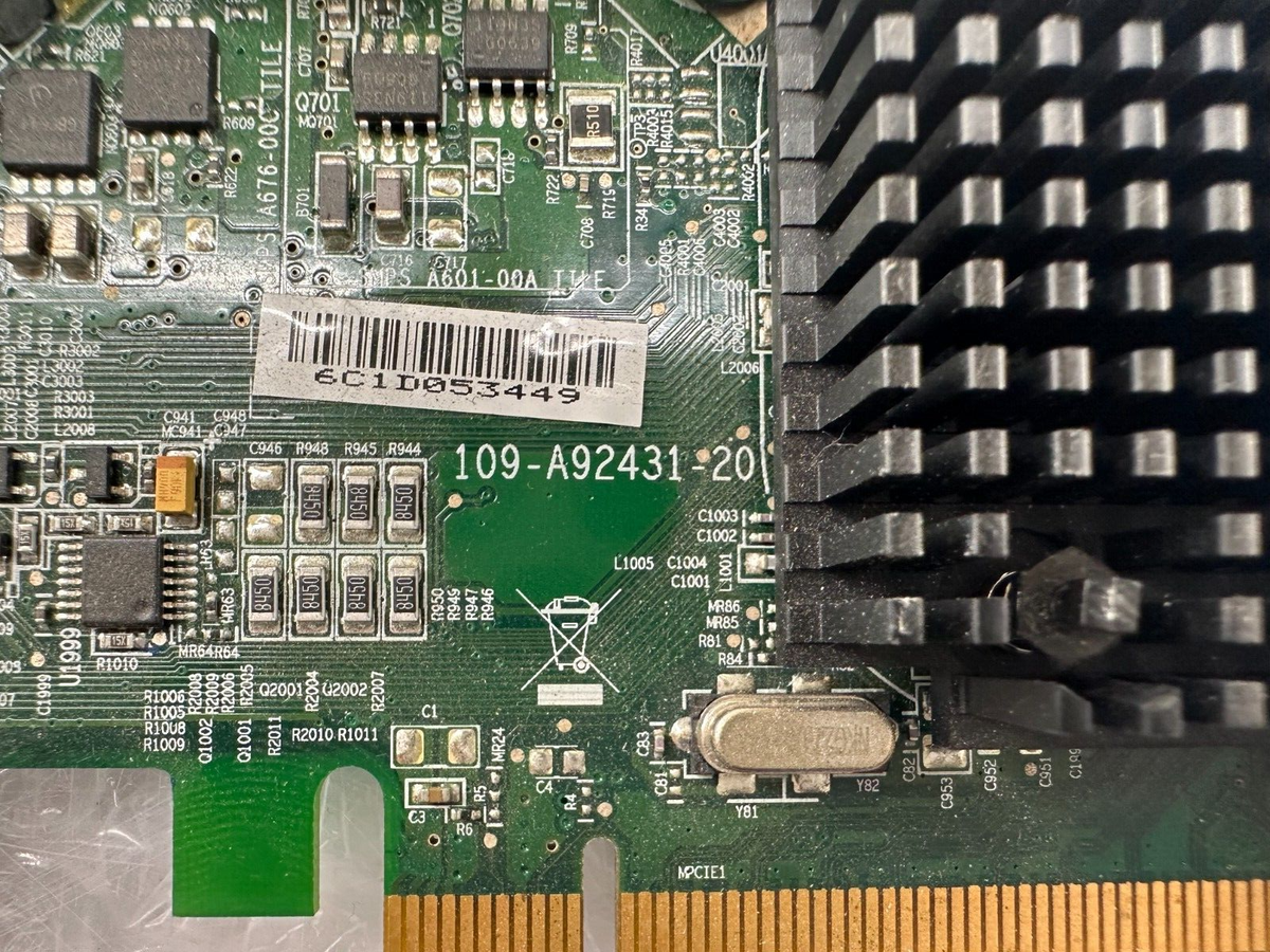 Dell ATI Radeon X1300 256MB PCI-E S-Video Graphics Card GJ501 109