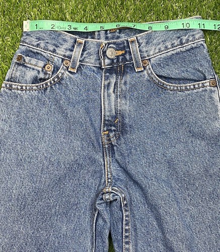 Vintage Levi's 550 Red Tab Jeans Size 10 Slim - Picture 9 of 11