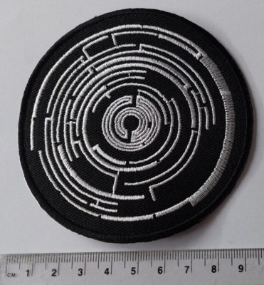Pendulum Shape Patch Doom/Stoner/Heavy Metal Reverend Bizarre  xxx