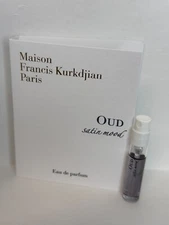 Maison Francis Kurkdjian Satin Mood OUD Eau de Parfum Sample Size: 2ml/.06oz NEW