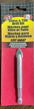PROFESIONAL 1/2" Glass  Tile Drill Bit. Free Shipping