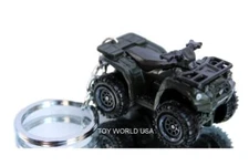Custom Key Chain ATV Kawasaki 4 - Wheeler Brute Force