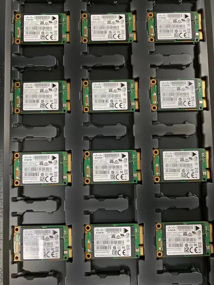 Micron M500IT 256GB mSATA 6Gb/s SSD MTFDDAT256MBD MSA23430PDX Cisco Drive - Image 2 of 2