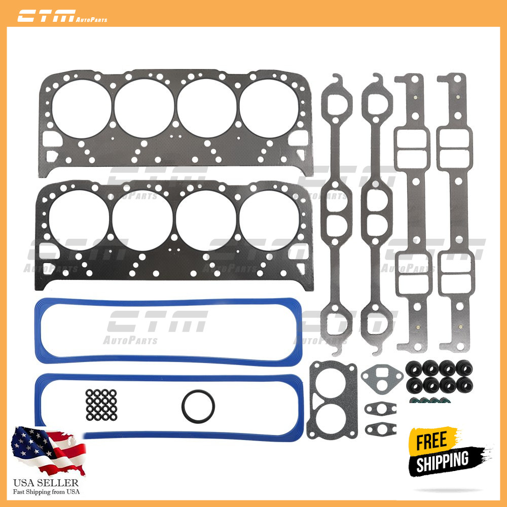 1993-1997 GM Engine Gaskets Full Engine Gasket Set For 1993-1997 Chevy, Cadillac, Buick, Pontiac 5.7L OHV VIN P – Direct Replacement A/C Hoses & Fittings For Cadillac CTS - Foto 11