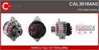 Casco Lichtmaschine Generator 130A 12V FüR Opel Zafira B 1.9 Cdti CAL30164AS