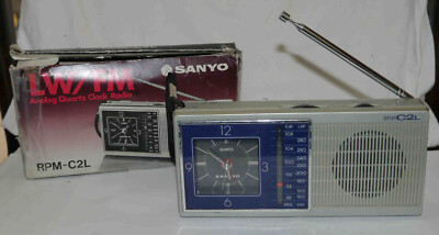 Sanyo RPM-C2L Vintage GO-FM Radiowecker