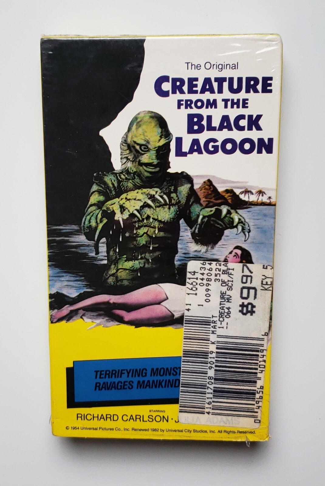 Creature From The Black Lagoon Vhs Movie 1954 Richard Carlson G25 For Sale Online Ebay