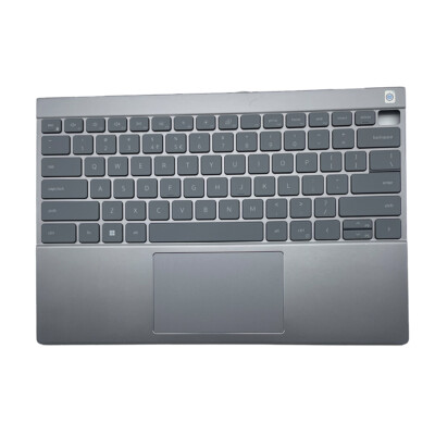 For Dell Inspiron 5000 5310 Palmrest Backlit Keyboard 0WGFFX Gray Upper Case US