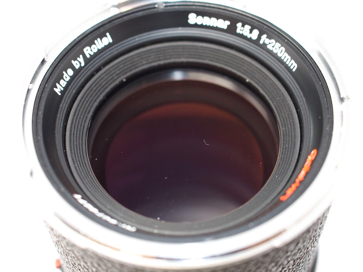 Rollei Sonnar 250mm f5.6 HFT Telephoto Lens for SLX/6001/2/3 Rollei Sonnar 250mm f5.6 HFT Telephoto Lens for SLX/6001/2/3