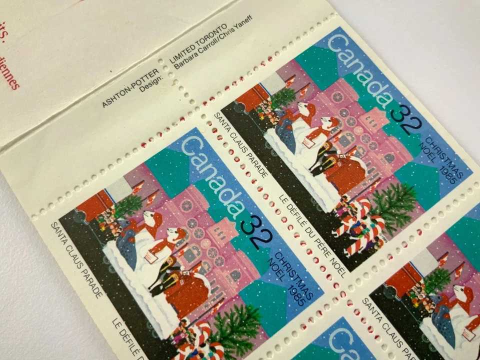 Canada Post Christmas Stamp Value Pack 1985 32 Cents 6 ONLY HH489 - Image 4 of 4