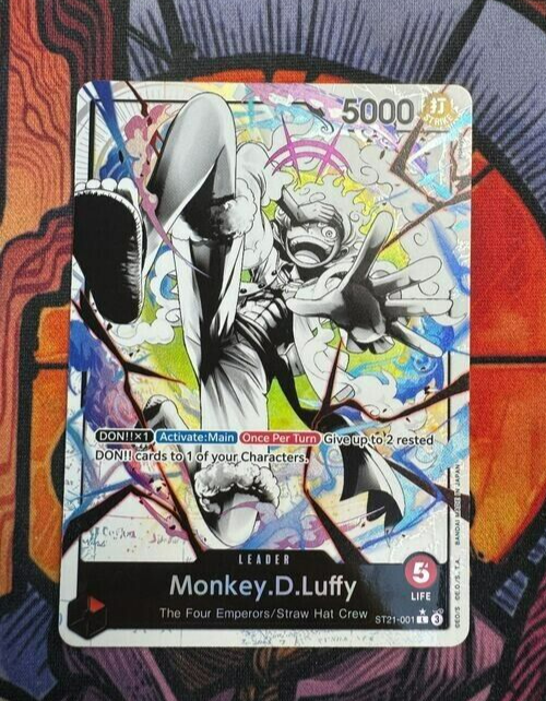 Monkey D. Luffy (Alt/Paralle Art) ST21-001 L Starer Deck EX (Gear
