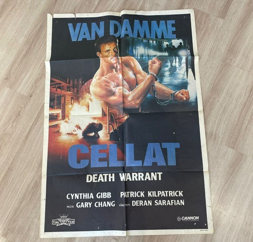 DEATH WARRANT VAN DAMME Movie Poster