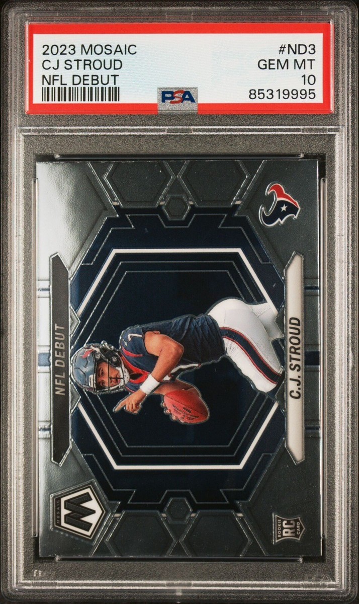 PSA 10 2023 Panini Mosaic C・J・ストラウド RC 2023 Panini Mosaic 💎 PSA10 C.J. Stroud NFL Debut Rookie RC
