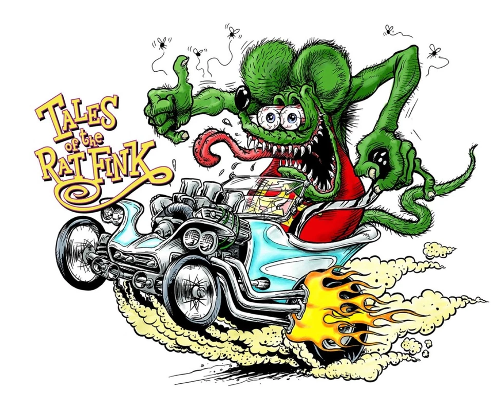 RAT FINK Vinyl Decal / Sticker ** 5 Sizes **