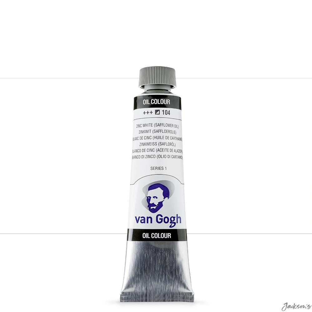 Royal Talens Van Gogh Oil Paint Tube Zinc White 40ml For Artists