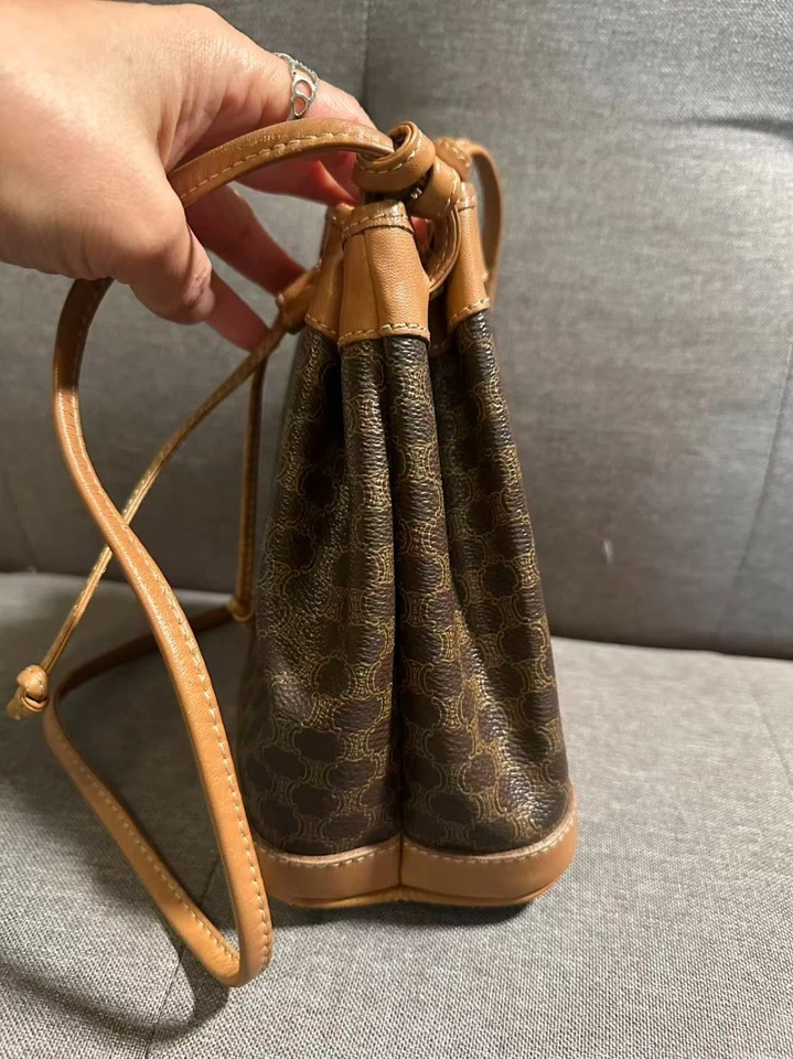 Vintage Celine Macadam mini bucket bag - Image 4 of 4