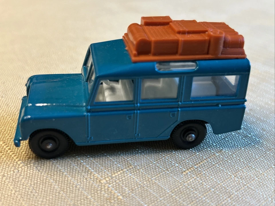 MATCHBOX LESNEY#12 1965 LAND ROVER SAFARI CAR ORIGINAL VINTAGE Collectable Boxed - Image 2 of 4