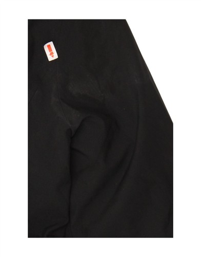 HOLLISTER Womens Loose Fit Hooded Windbreaker Jacket UK 6 XS Black BN12 - Picture 5 of 6