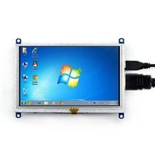 WAVESHARE 5 Inch HDMI LCD B 800x480 Touch Screen for Raspberry Pi Supports Va