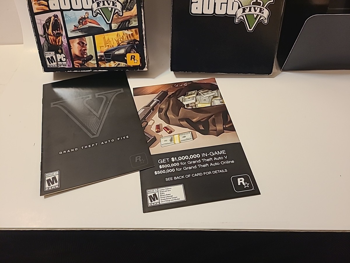 GTA V Grand Theft Auto 5 PC 7-Disc Set 710425414534| eBay