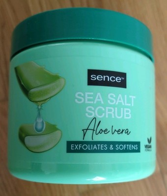 Sence Körperpeeling -500g Aloe Vera Duft - Hautpflege Reinigen Zusatz Body Scrub