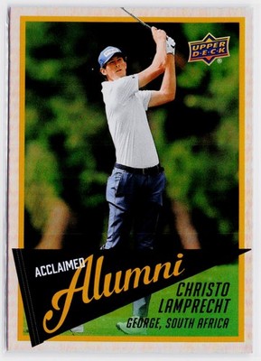 2026 Upper Deck #AL-9 Christo Lamprecht Acclaimed Alumni
