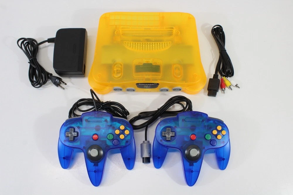 Nintendo 64 NTSC-J Orange Video Game Consoles for sale | eBay