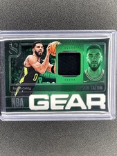 2024-25 Panini Silhouette #NG-TAT Jayson Tatum NBA Gear Patch