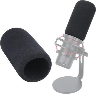 For Hypherx Quadcast Pop Filter - Windscreen Compatible with Hyperx Quadcast Red