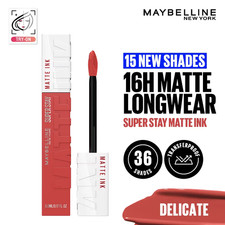 Lápiz labial líquido Maybelline New York Super Stay Matte Ink - 225 delicado, 5 ml