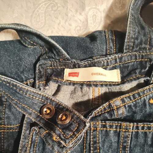 Mono vaquero Levi's para niños pequeños talla 3T niños o niñas nuevo sin etiquetas - Imagen 5 de 7