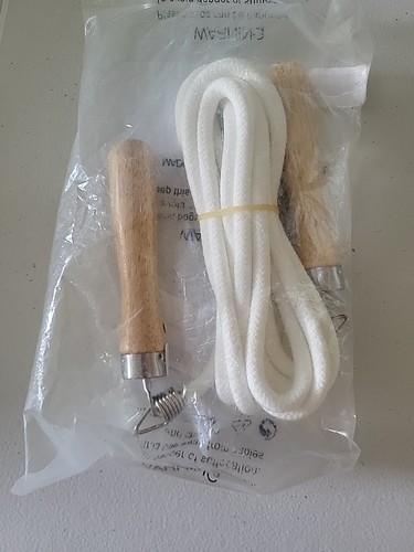 S&S Worldwide Cotton Jump Rope 9' Exercise - Picture 5 of 5