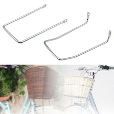 Bike Front Basket Holder Bracket for Bike Basket Installation Practical Support