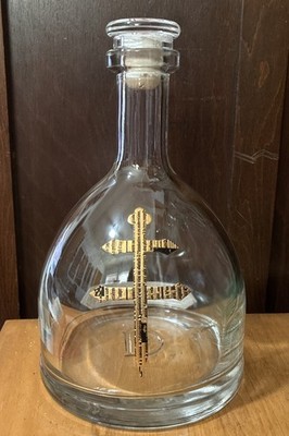 Dusse VSOP 750ml ( Empty ) Cognac Decanter W/Stopper France