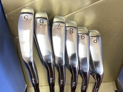  6pcs  PRGR TUNE 02 CB Iron set 6clubs 5-9,PW Flex S Shaft MCI BLACK 80 USED